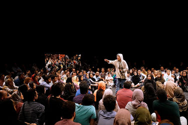 نمایش "یک دقیقه و سیزده ثانیه" در سالن استاد سمندریان