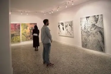 نمایشگاه آثار امیرناصر اخلاقی در گالری هما