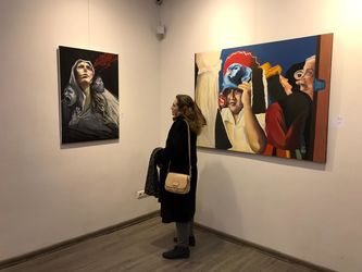 نمایشگاه نقاشی گروهی با نام"ACT" در گالری آی آرت تفلیس گرجستان