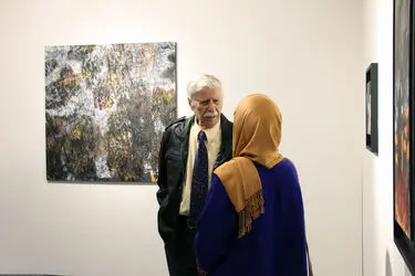 نمایشگاه نقاشی کریم نصر در گالری هور