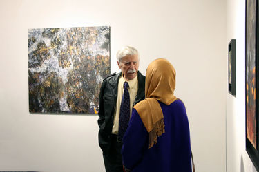 نمایشگاه نقاشی کریم نصر در گالری هور