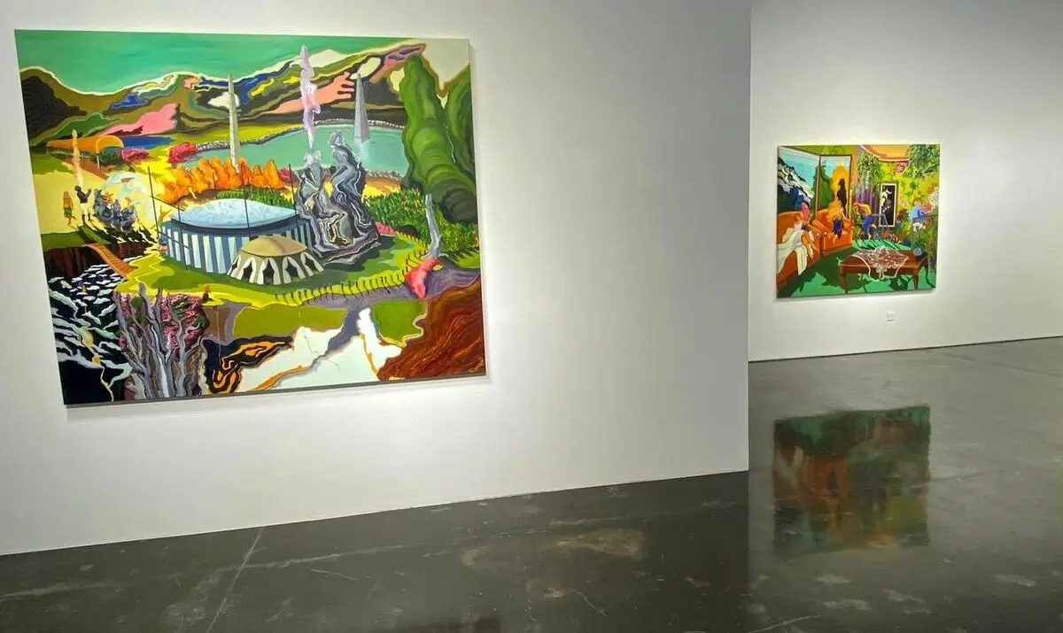 نمایشگاه لیلا اسکندری در گالری زاویه دبی | Leila Eskandari's exhibition at Zawyeh Gallery