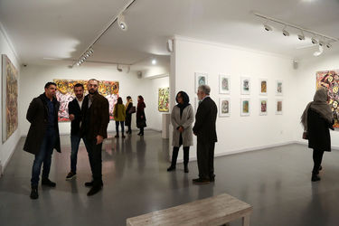 نمایش نقاشی‌های محمد فاسونکی در گالری هور