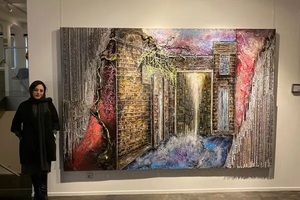 Bita Vakili at E 1 Art Galllery