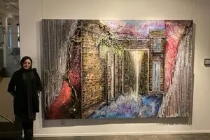 Bita Vakili at E 1 Art Galllery