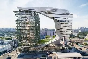 ببینید: برج دوقلو ناهمسان در لس آنجلس