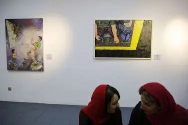نمایشگاه گروهی نقاشی در گالری فردا
