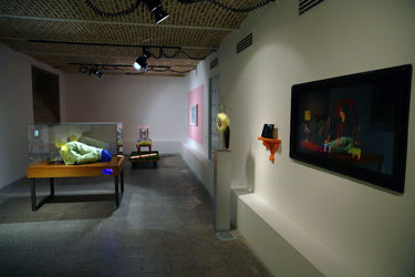 نمایشگاه چیدمان هدا زرباف در گالری پروژه های آران