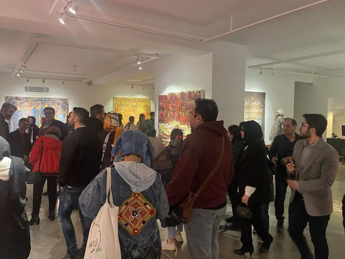 نمایشگاه نقاشی‌های داور یوسفی در گالری شیرین
