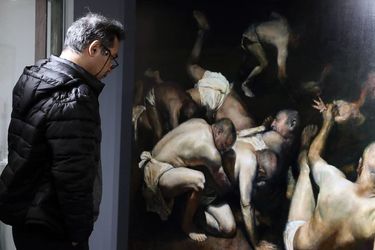 "Kurab" exhibition by Azim Morakabatchi at Mojdeh Art Gallery