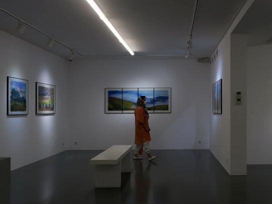 نقاشی های ابراهیم حقیقی در گالری اعتماد