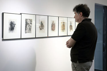 نمایشگاه از پی عظیم مرکباتچی در گالری مژده