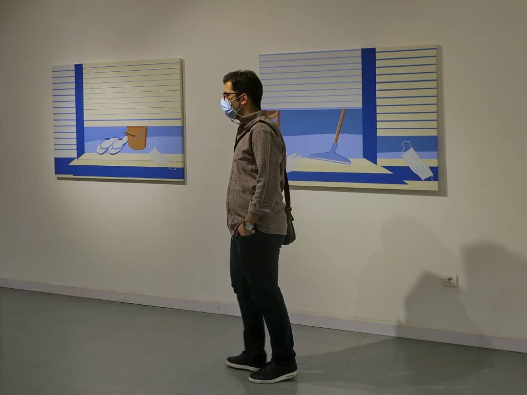 مهدی حسینی در گالری هور