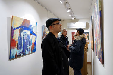 نمایشگاه نقاشی عاطفه بخشایش در گالری بهارک