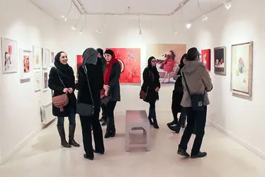 نمایشگاه "قرمز" در گالری نگر