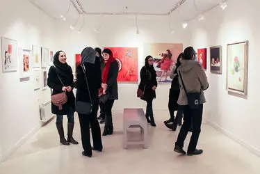 نمایشگاه "قرمز" در گالری نگر