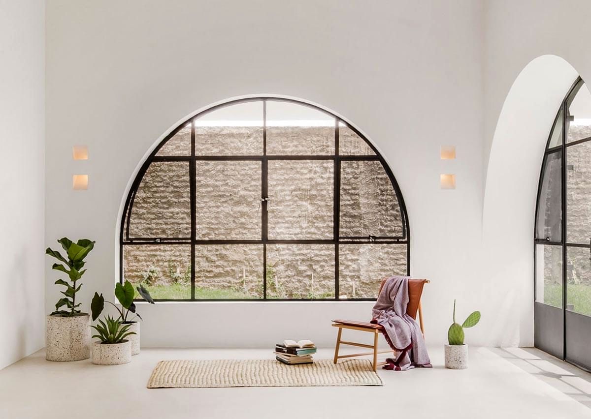 تلفیق معماری مدیترانه و مکزیک در بازسازی یک خانه/عکس