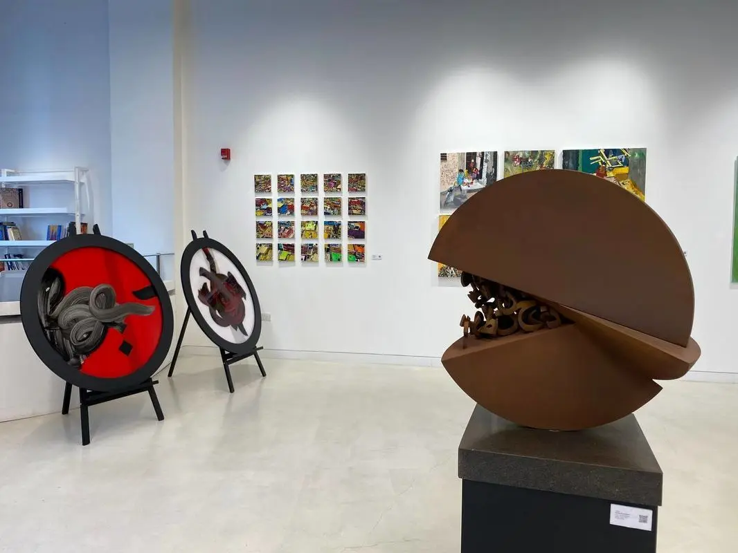 نمایشگاه جدید گالری کلمات دبی | New artworks show at Kalimat Gallery Dubai