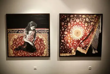 نمایشگاه نقاشی ملیحه حسین‌خانی در گالری ویستا
