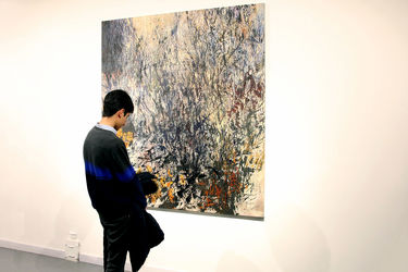 نمایشگاه نقاشی کریم نصر در گالری هور