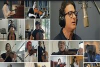 Tehran orchestra, world-renowned musicians team up to remake “Morghe Sahar”  