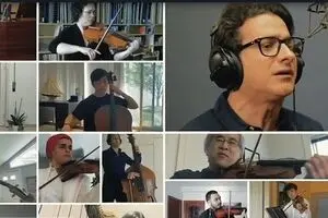Tehran orchestra, world-renowned musicians team up to remake “Morghe Sahar”  