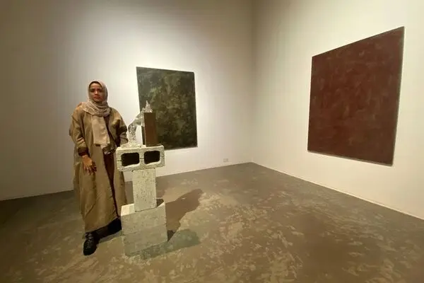 ببینید: آثار هنری عفراء الظاهری در Green Art Gallery دبی