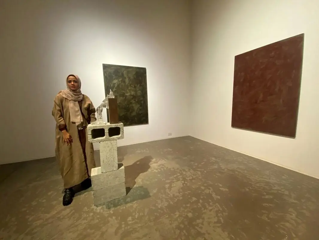 ببینید: آثار هنری عفراء الظاهری در Green Art Gallery دبی