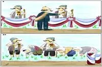 Nahid Zamani, Mahshid Hashemi win awards at cartoon contest on violence against women 