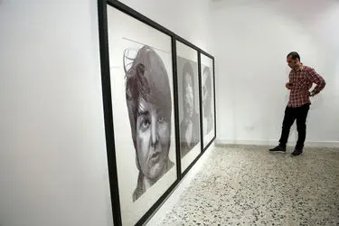 نمایشگاه طراحی و نقاشی های احمد مرشدلو در گالری هما