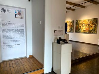 خالد صدیق ال مطوا Khalid Seddiq اتحاد گالری ابوظبی 