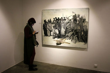 افتتاحیه دهمین نمایشگاه منتخب نسل نو در گالری شیرین