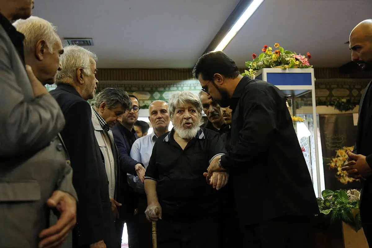مراسم ختم زنده‌یاد حسین عرفانی در مسجد بلال