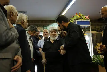 مراسم ختم زنده‌یاد حسین عرفانی در مسجد بلال