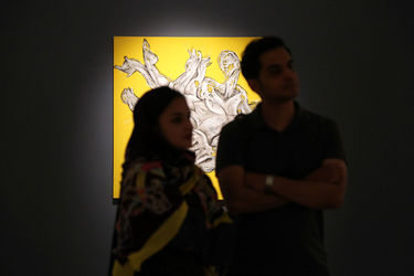 نمایشگاه نقاشی عرفان شهیاد در گالری ویستا