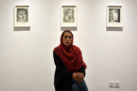 رنج هایی که در چهره‌ها ماندگار می‌شوند/ سپیده صیاد دریابخش از پرتره‌های خود می‌گوید