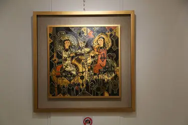 نمایشگاه آثار زنده یاد صادق تبریزی درنگارخانه بهنام دهش پور