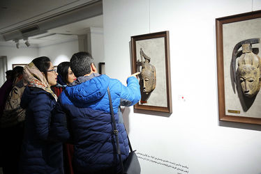 نمایشگاه صورتک و آثار حجم قبایل ساحل عاج در گالری کاما