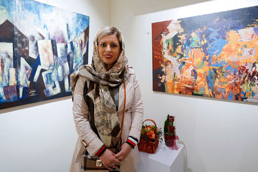 نمایشگاه نقاشی عاطفه بخشایش در گالری بهارک