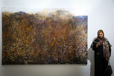 نمایشگاه آثار کریم نصر در گالری بن