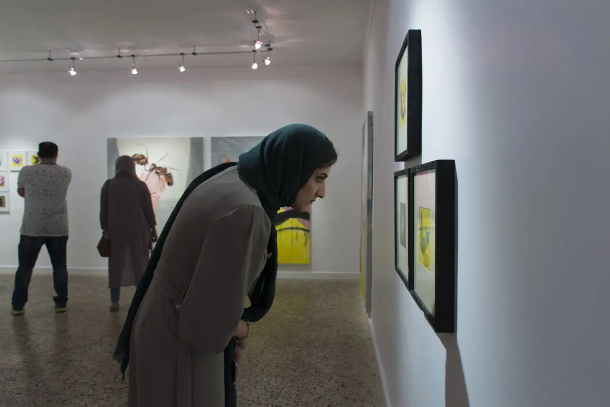 نمایشگاه نقاشی‌های وحید جعفرنژاد در گالری هما