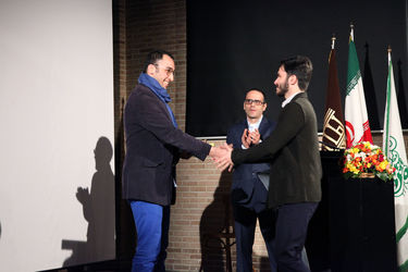 مراسم جایزه هنری "ویستا" در باغ موزه قصر