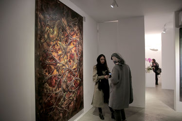 نمایشگاه نقاشی‌­ مهدی زیرکی با عنوان «افق ­‌های ایستاده» در گالری سایه