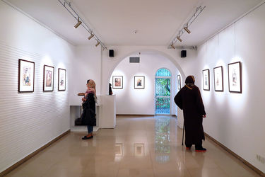 نمایشگاه چاپ دستی های ندا تولایی در گالری آتبین