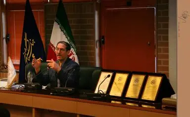 مراسم اهدای جوایز برگزیدگان دومین جایزه آینه دار دوران در فرهنگستان هنر