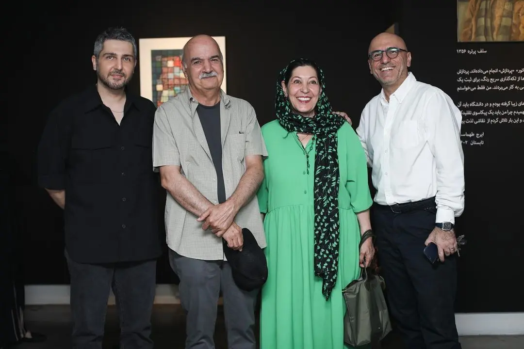 ببینید: بازدید هنرمندان در نمایشگاه نقاشی ایرج طهماسب