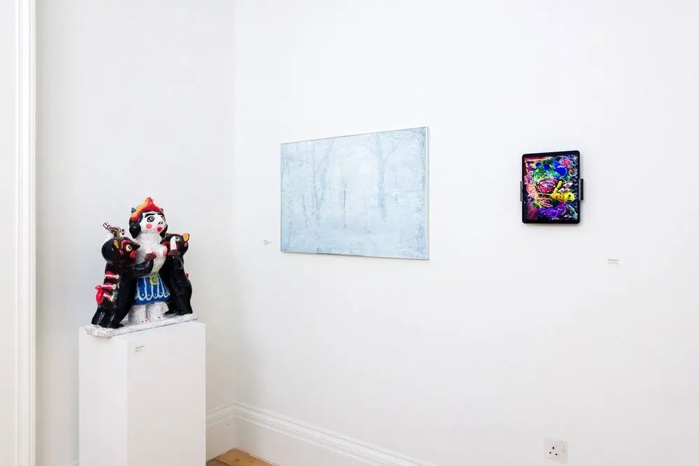 Bavan Gallery and Takin Aghdashlo with 13 iranian artist at Cromwell Place in London
