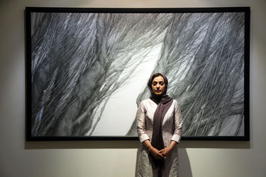 نمایشگاه نقاشی‌های نفیسه صدیقی با عنوان "دریافت" در گالری اثر