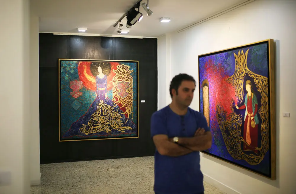 نمایشگاه نقاشی آرش لاهیجی در گالری نگاه