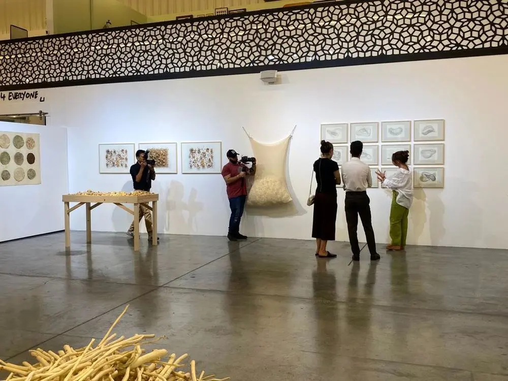 Jamal Tayara Baroudy with 'Ways of Seeing' at Tashkeel Studio